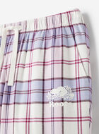 Pantalon de pyjama &agrave; carreaux pour femme