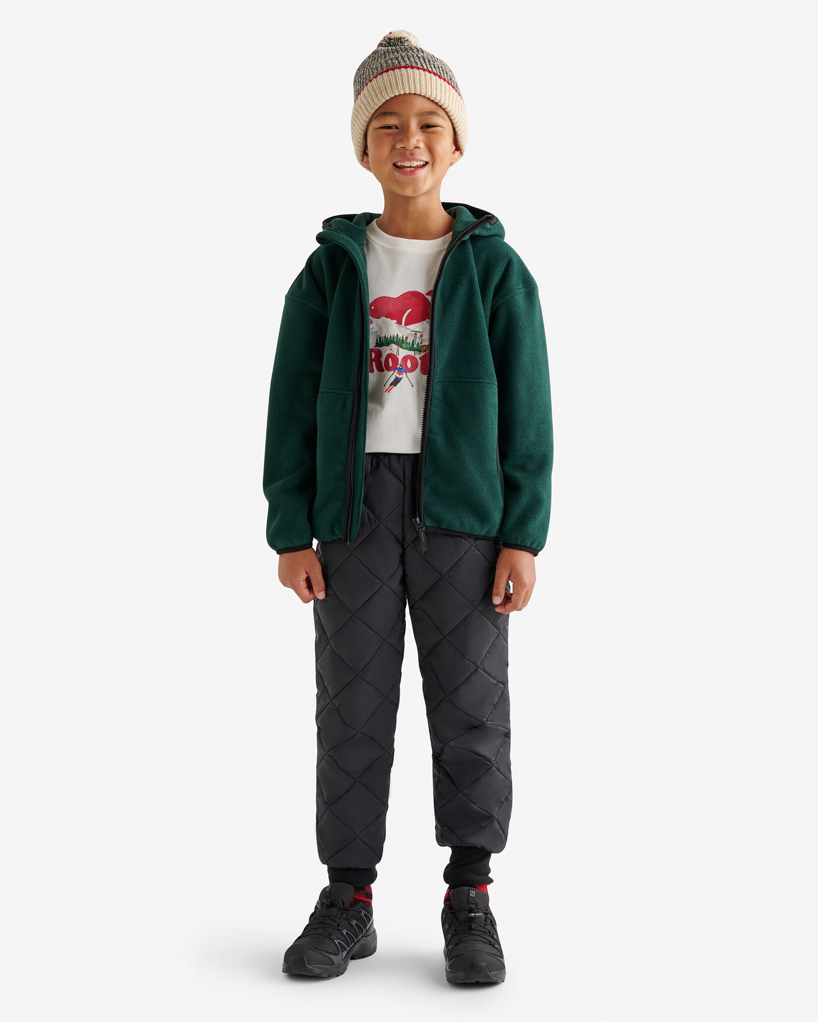 Kids Microfleece Zip Hoodie