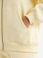 Chandail &agrave; capuchon et glissi&egrave;re en molleton Nuage