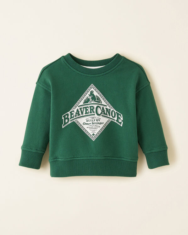 Baby Beaver Canoe Relaxed Crew Sweatshirt