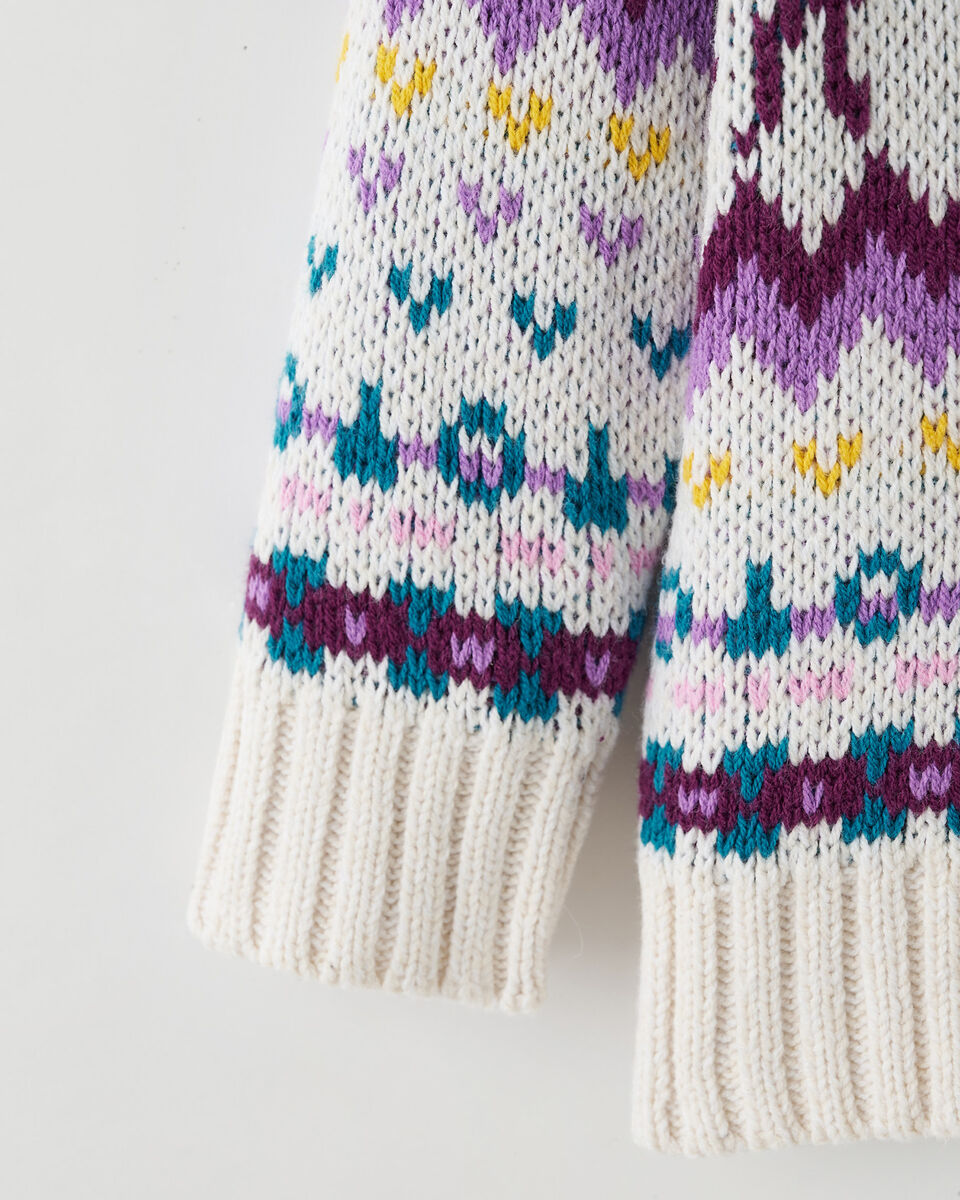 Baby Fair Isle Hoodie Sweater