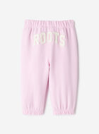Pantalon original en molleton de coton bio Roots pour bébés