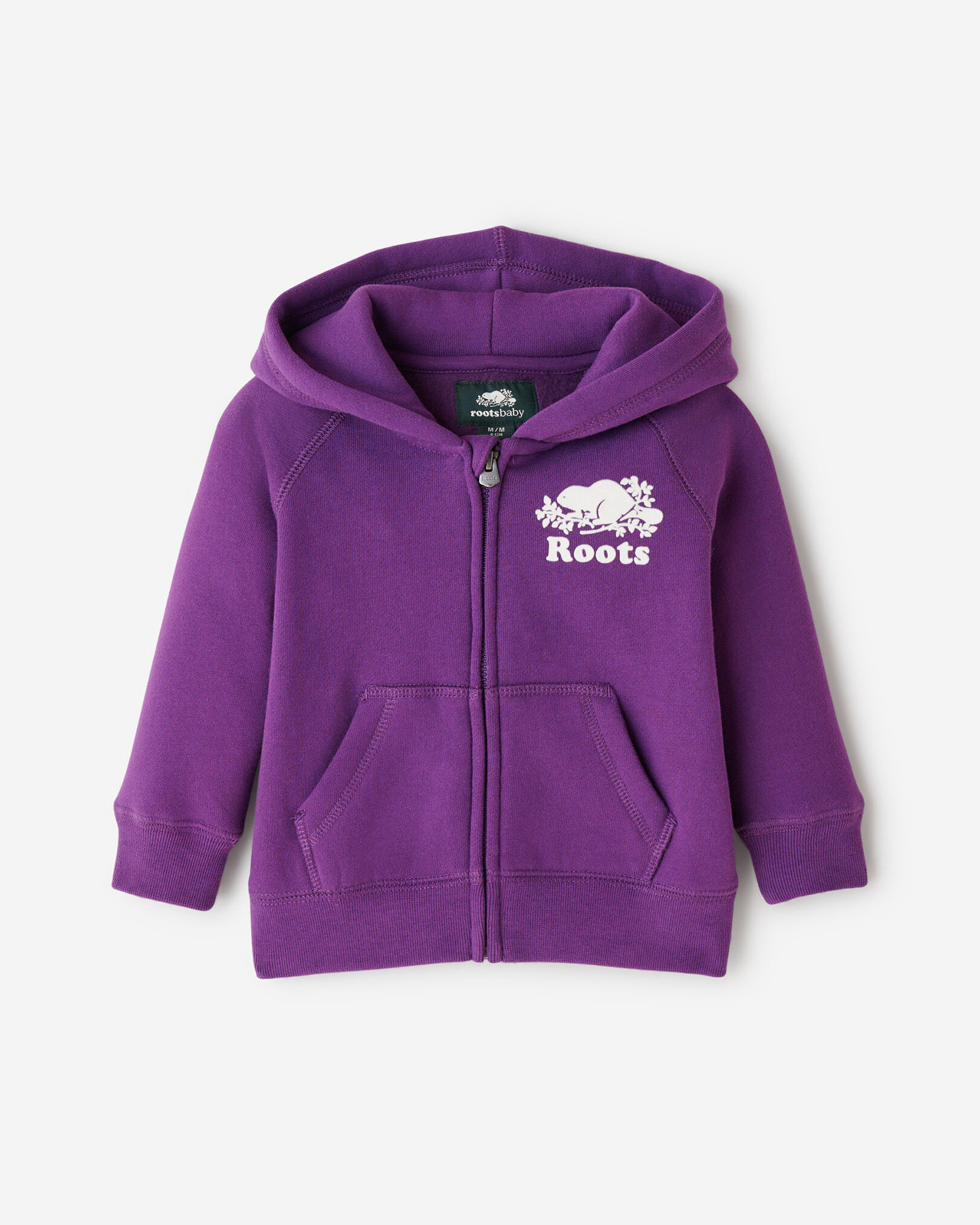 Baby Organic Original Full Zip Hoodie Sweatshirts and Hoodies Roots