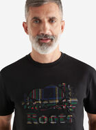 T-shirt à carreaux Cooper pour hommes