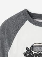 T-shirt manches longues à carreaux Inglenook pour femmes