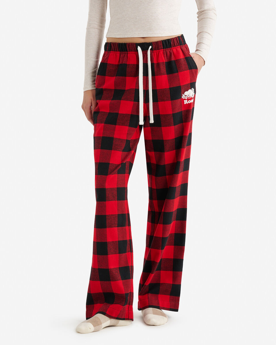 Womens Plaid Pajama Pant