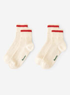 2 paires de socquettes en coton Cabane