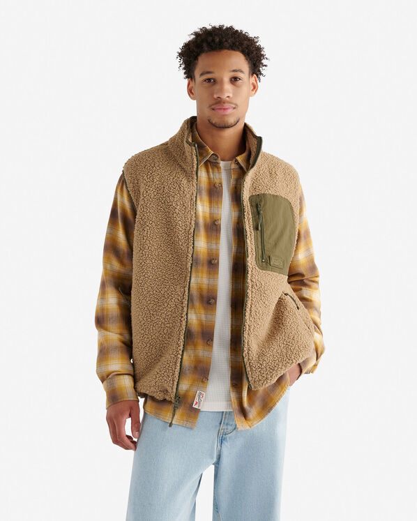 Alta Shearling Fleece Vest