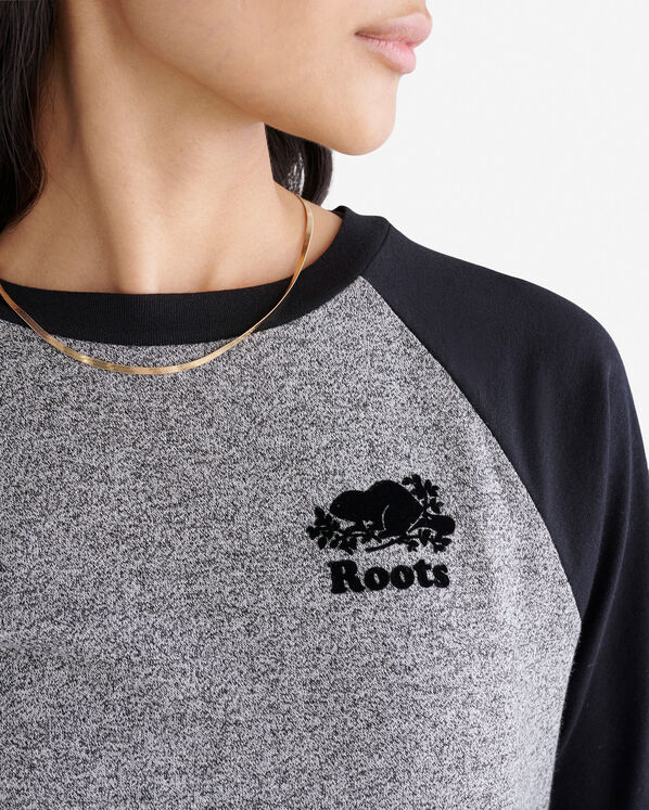 T-shirt style baseball Cooper en coton bio pour femme