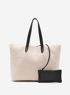 Shearling Carryall Tote
