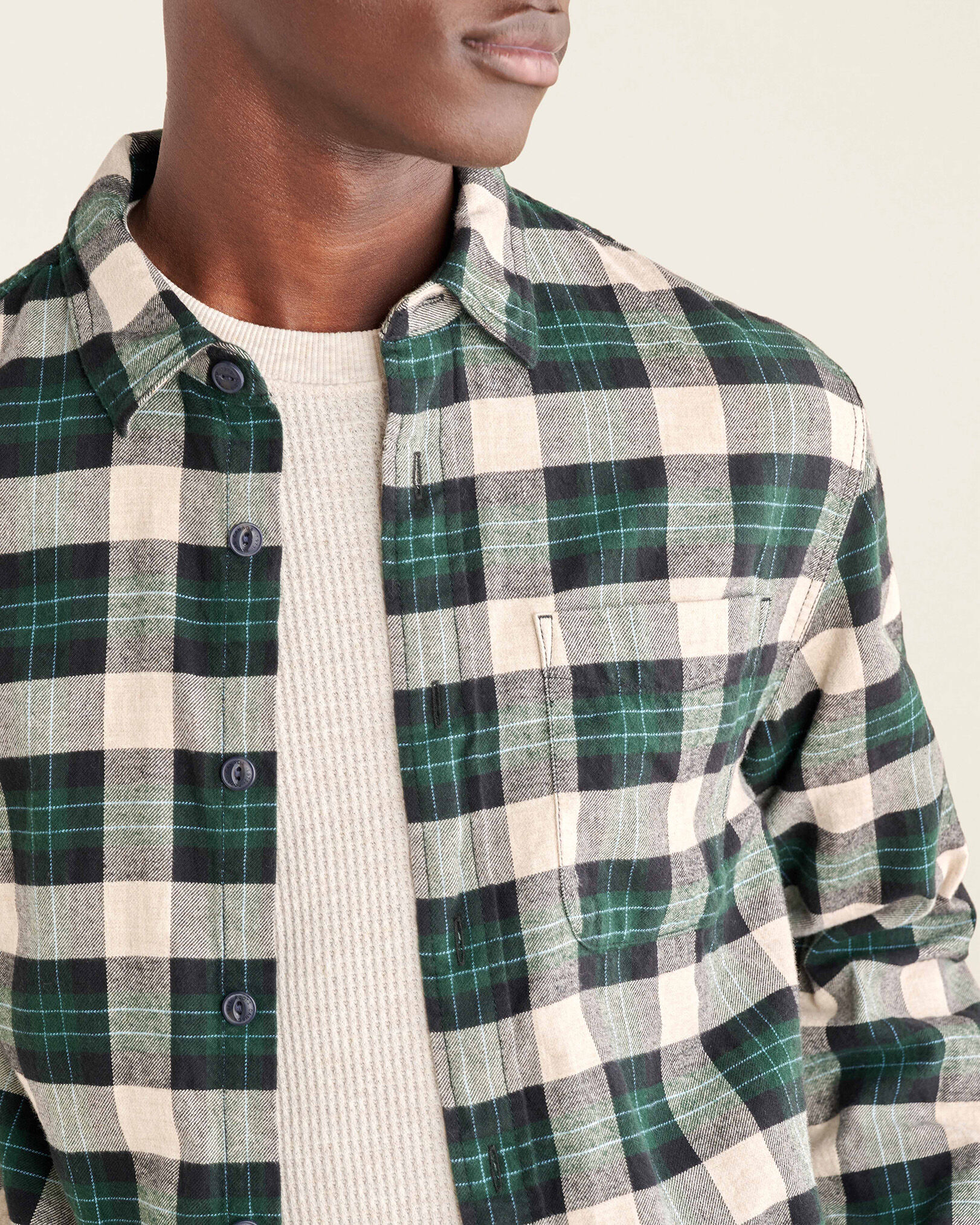 Flannel and sweatshirt best sale