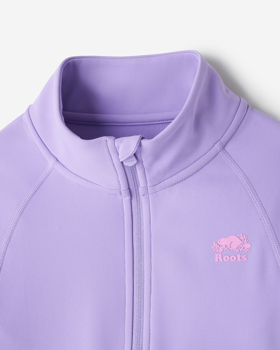 Girls Active Warm Track Jacket