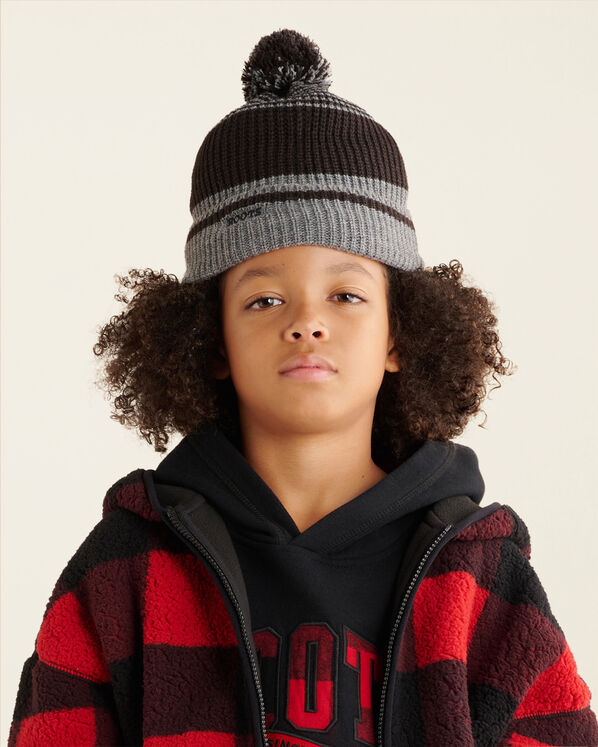 Kid Cabin Stripe Toque