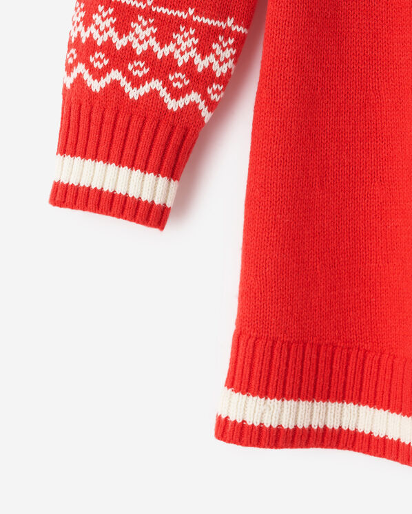 Toddler Girls Cabin Fair Isle Dress