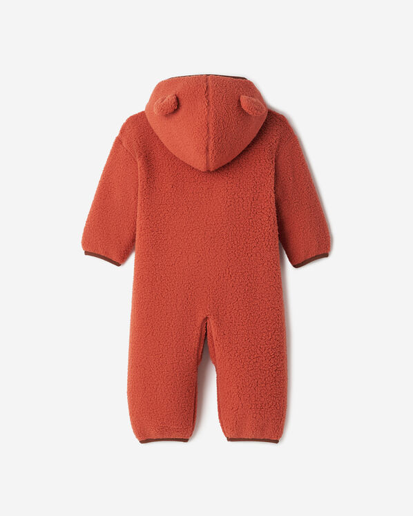 Baby Alta Shearling Fleece Romper Hoodie