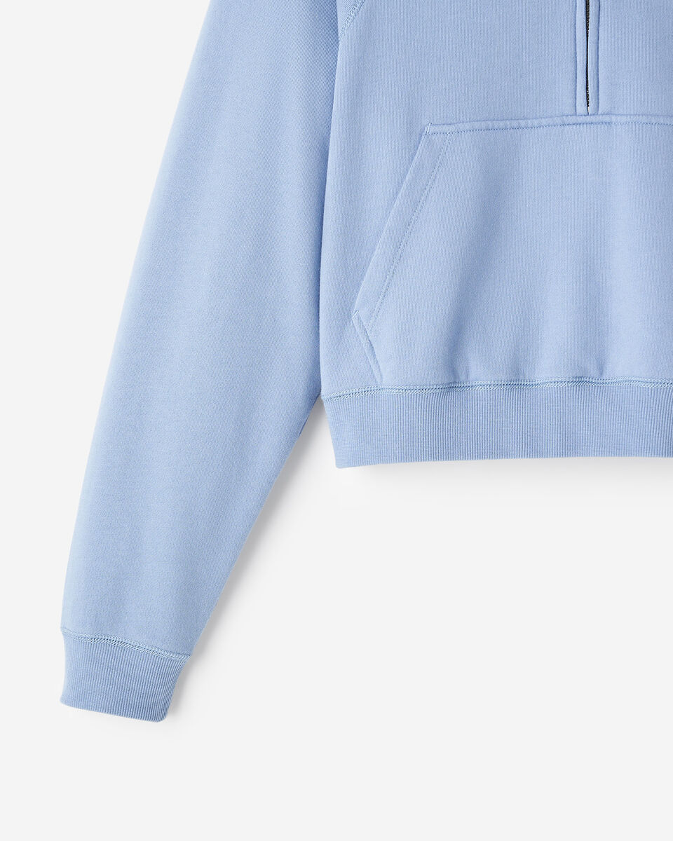 Chandail à demi-glissière en coton bio Cooper 