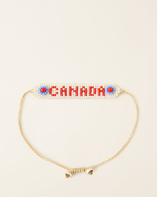 Canada Friendship Bracelet