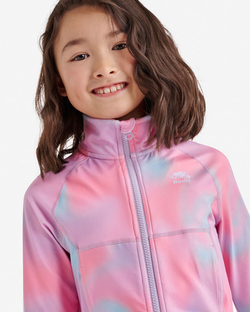 Girls Active Zip Track Jacket