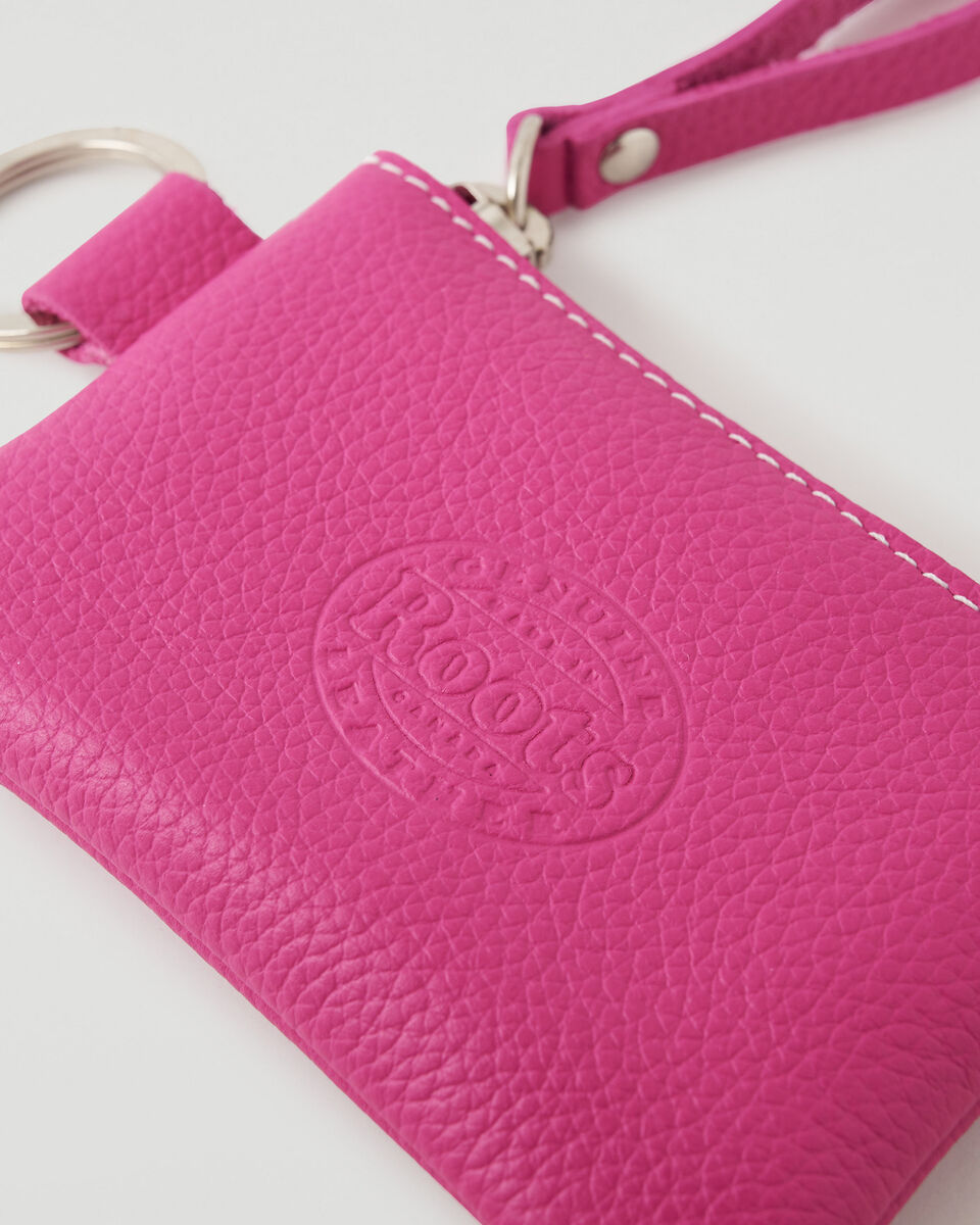 Pochette à glissière en cuir Cervino