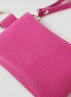 Pochette à glissière en cuir Cervino