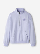 Organic Cooper Relaxed Half Zip Stein