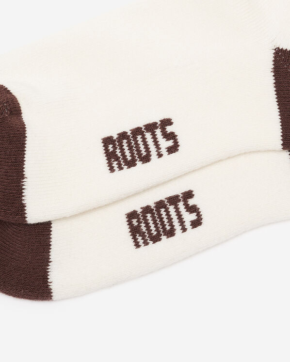 Chaussettes c&ocirc;tel&eacute;es Roots Academy pour adultes