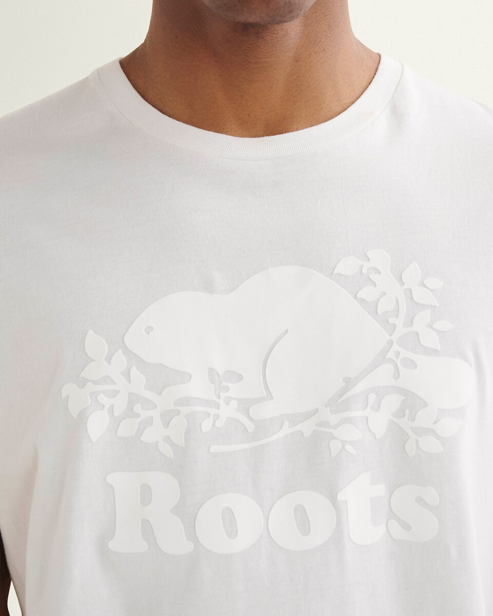Roots Mens Organic Cooper Beaver T-Shirt. 3