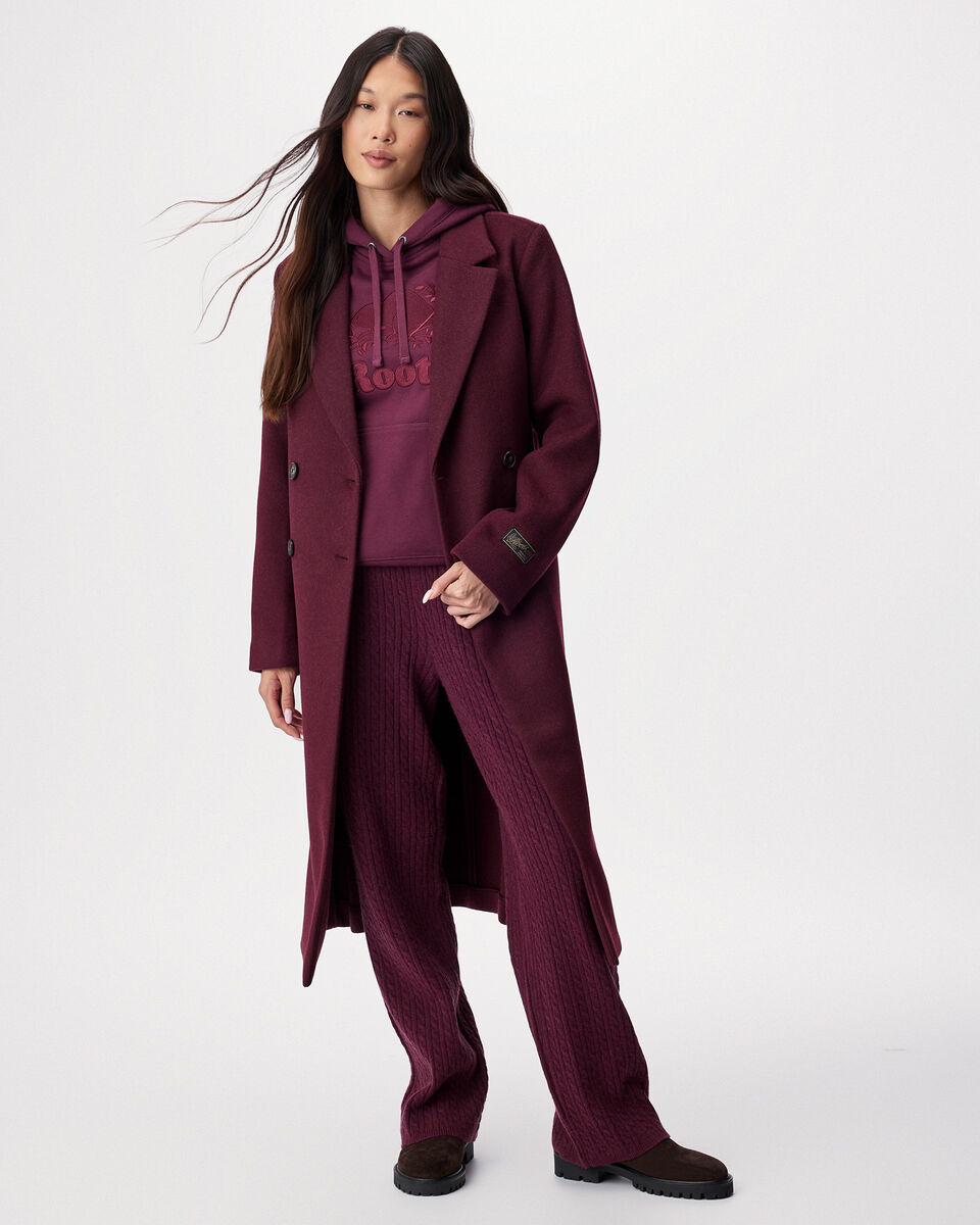 Organic Cooper Satin Stitch Kanga Hoodie