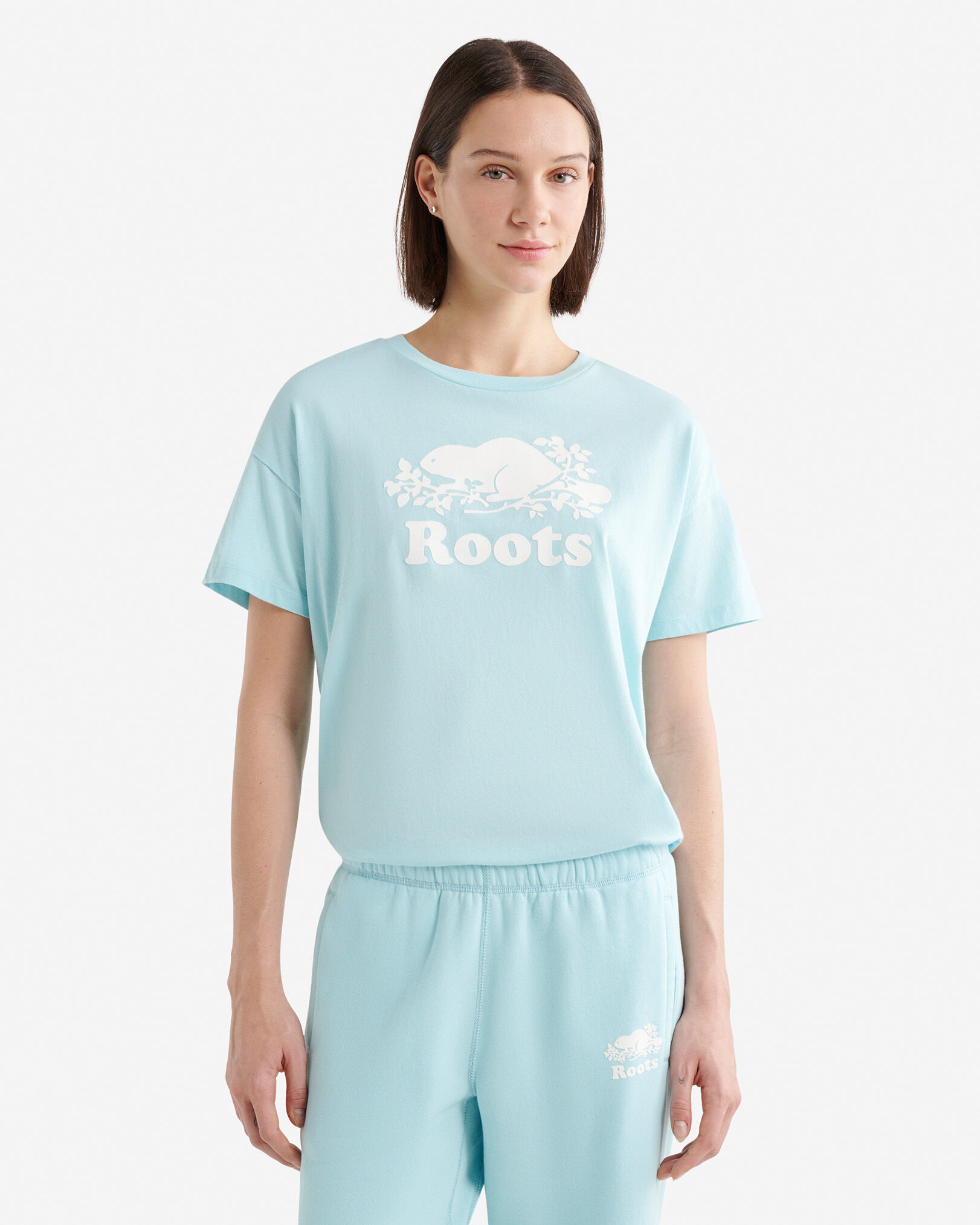 Womens Organic Relaxed Cooper T-shirt