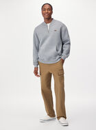Beavermark Ribbed Collar Quarter Zip