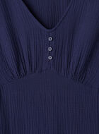 Isla Cotton Gauze Tea Dress