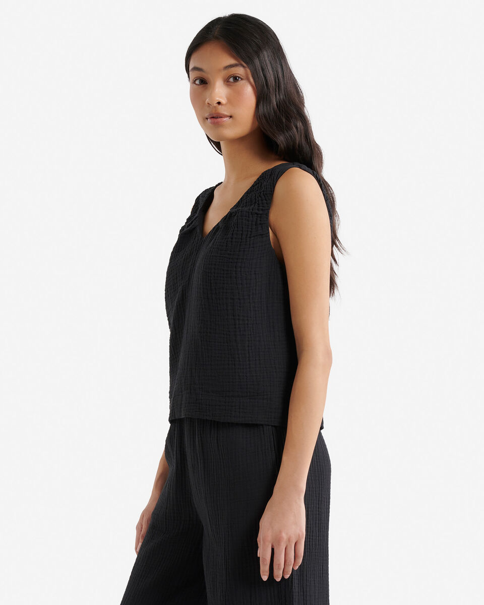 Camisole en gaze de coton Isla