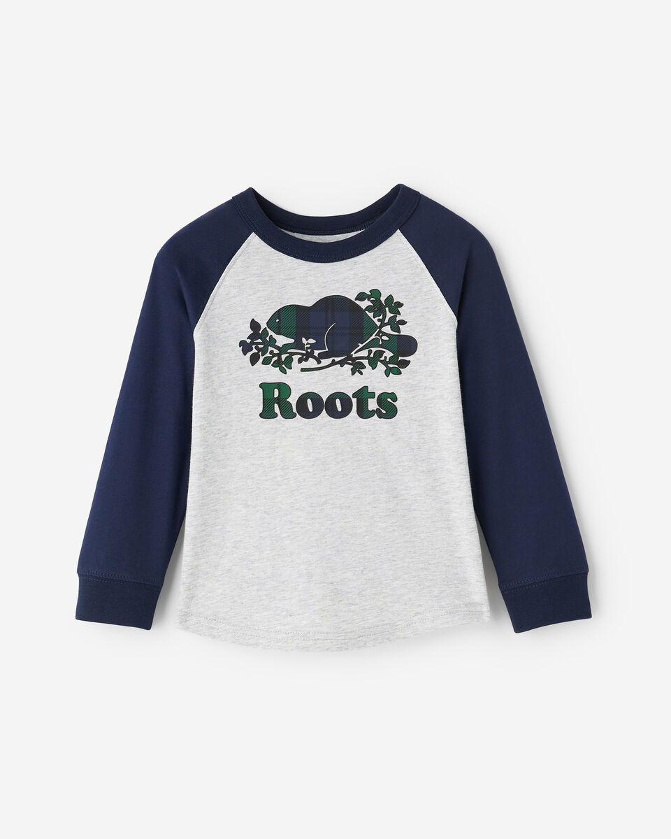 Toddler Plaid Baseball T-Shirt