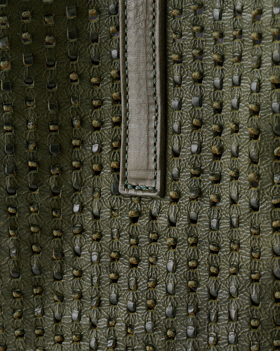 Perforated French Tote