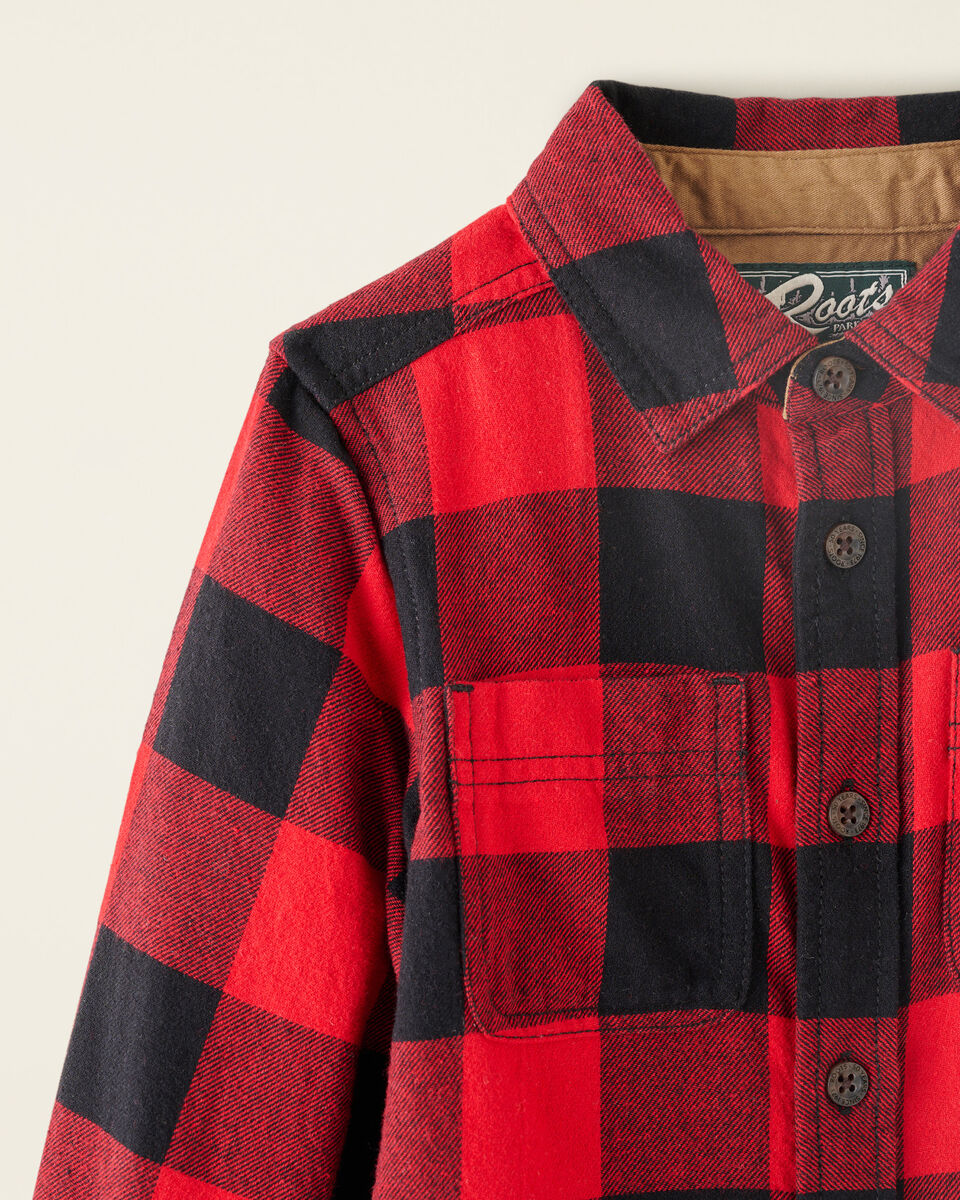 Chemise décontractée à carreaux Park pour tout-petits