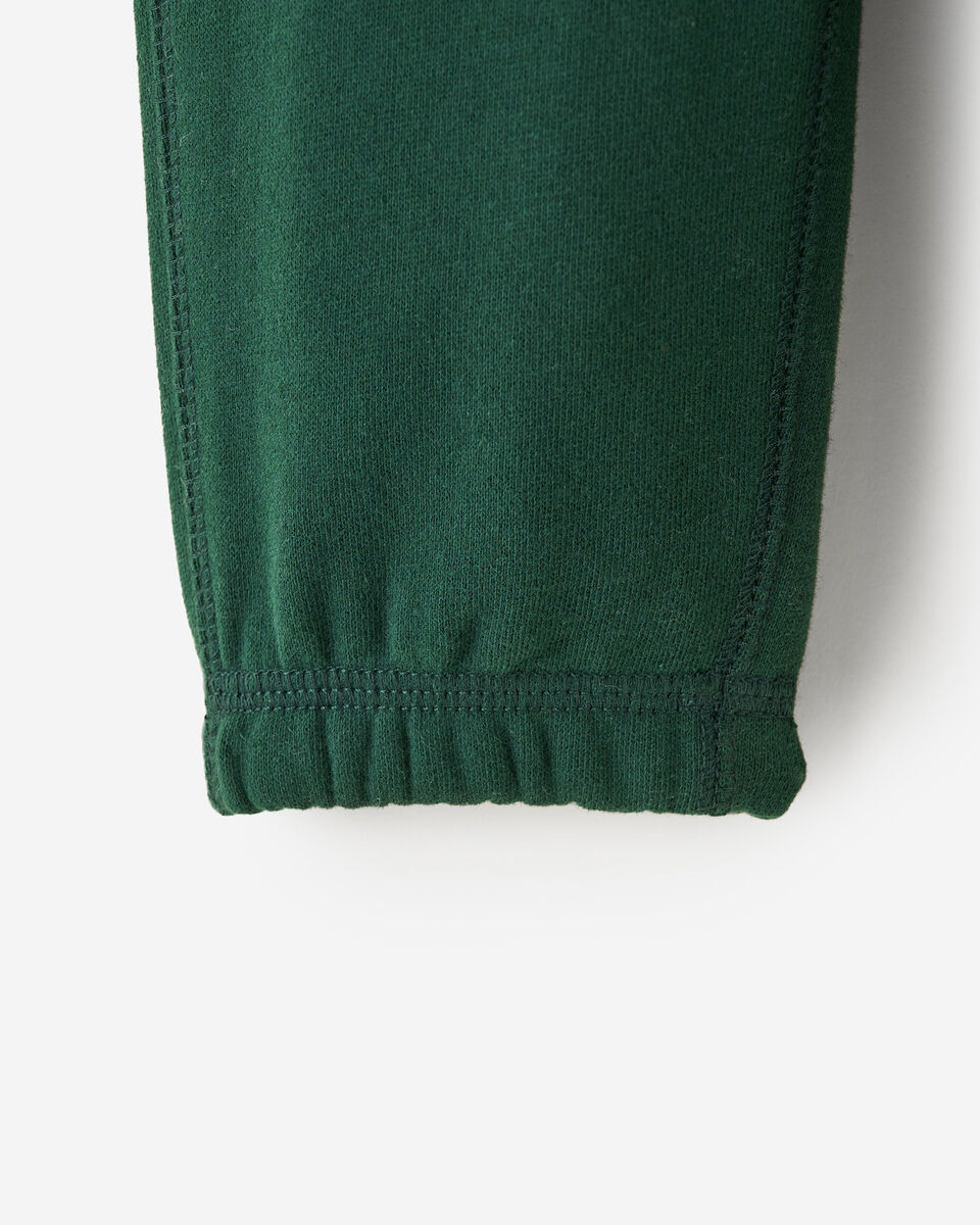Pantalon original en molleton de coton bio pour bébés