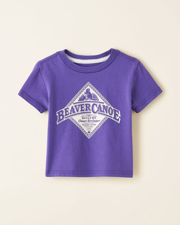 T-shirt décontracté Beaver Canoe pour bébé