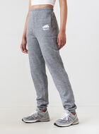 Pantalon en molleton de coton bio à taille haute Cooper