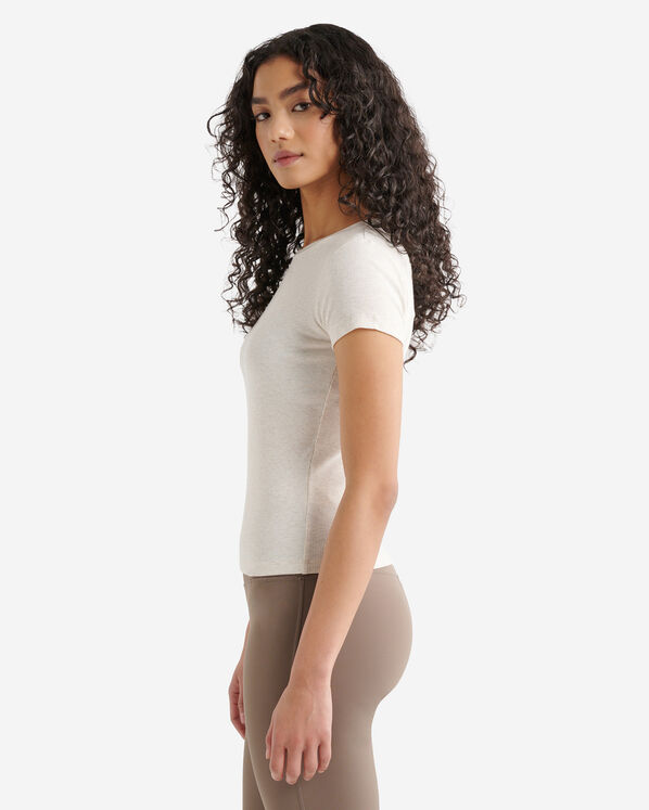 Roam Rib Fitted Short Sleeve Top