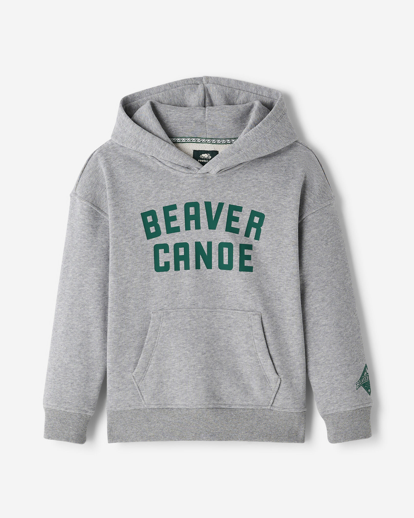 Kids Beaver Canoe Relaxed Hoodie