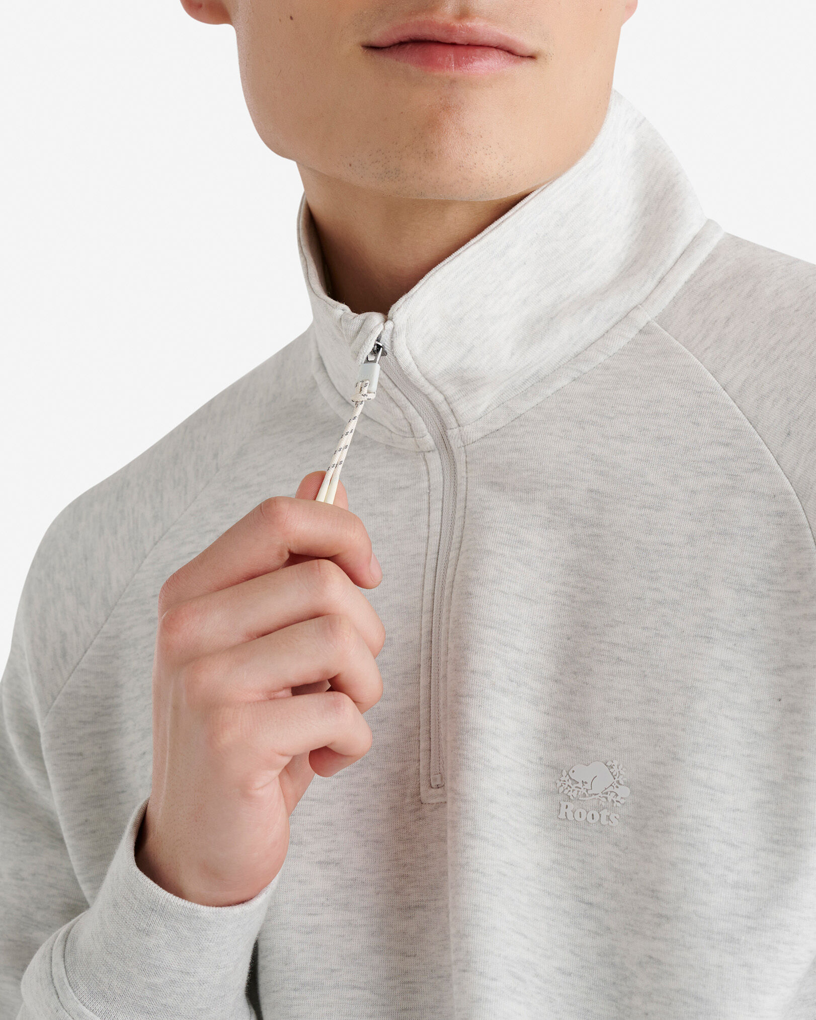 Recover Half Zip Stein