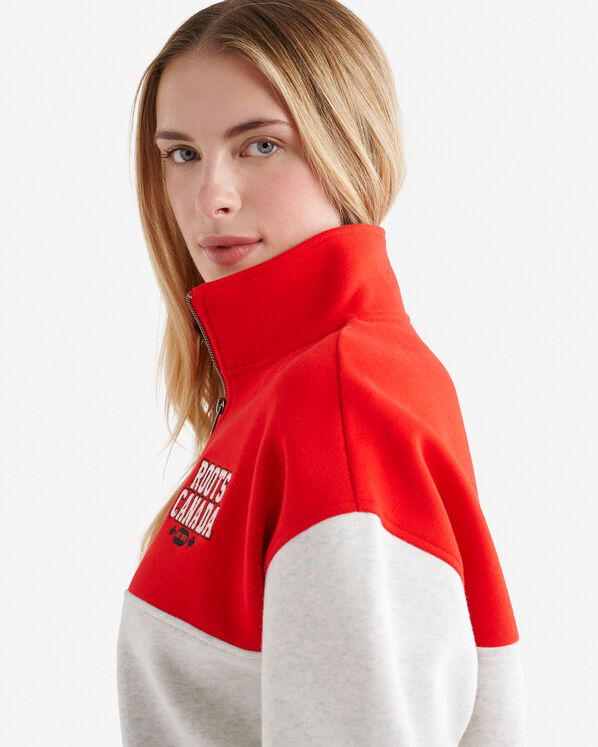 Chandail &agrave; demi-glissi&egrave;re Racines nordiques