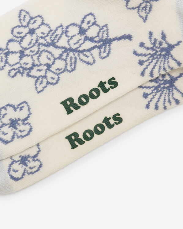 Womens Floral Sock