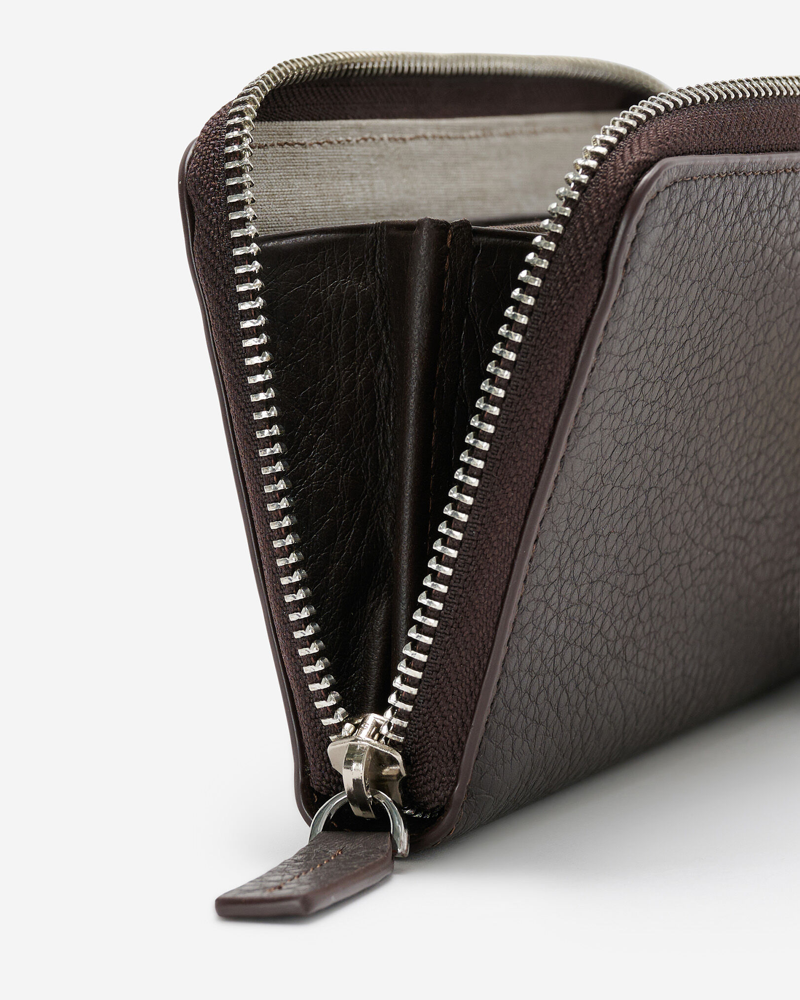 Zip Around Clutch Cloud