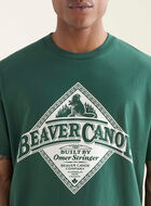 Mens Beaver Canoe Relaxed T-shirt