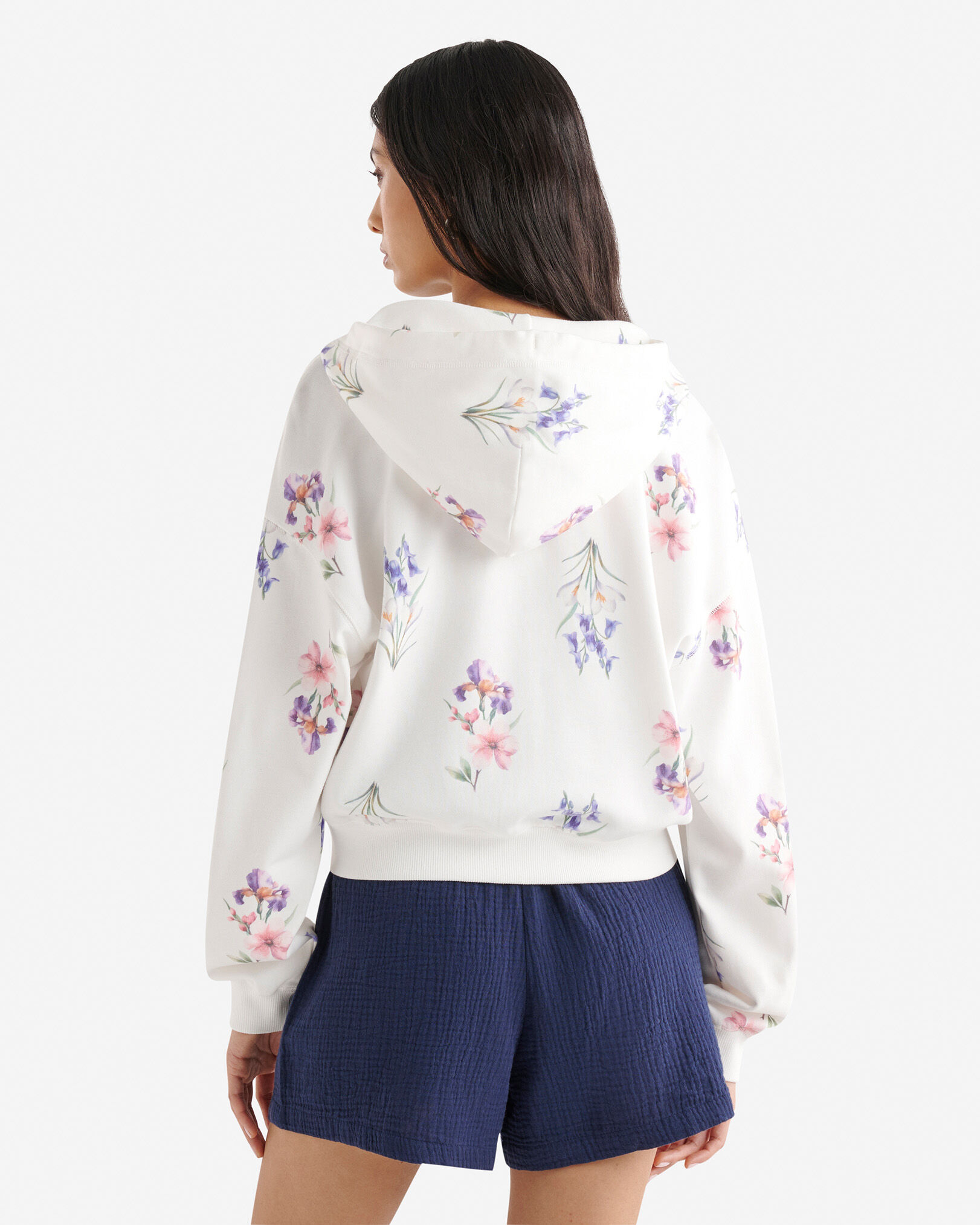 Cooper Floral Full Zip Hoodie