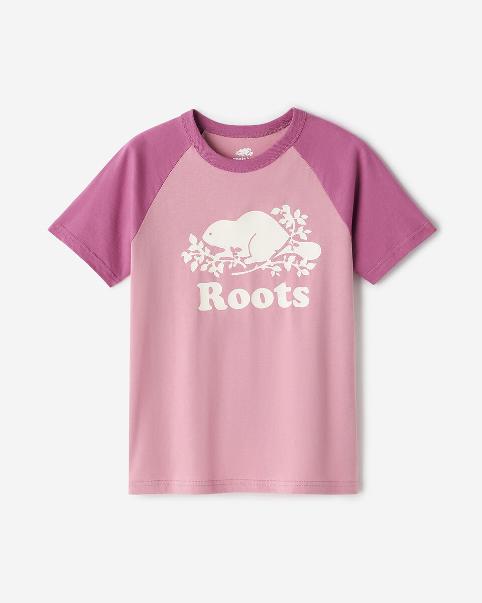 Kids Organic Cooper Baseball T-Shirt