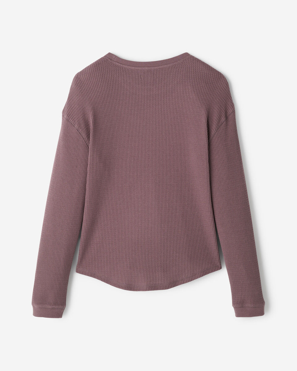 Waffle Long Sleeve Top
