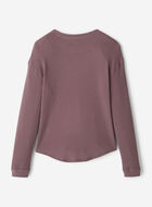 Waffle Long Sleeve Top
