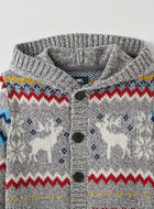 Kids Fair Isle Hoodie Sweater